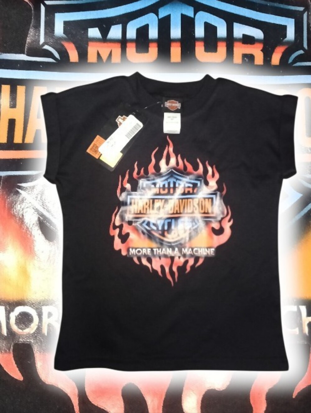 (NWT) Harley-Davidson® Little Boy Muscle Tee - Size 6/7